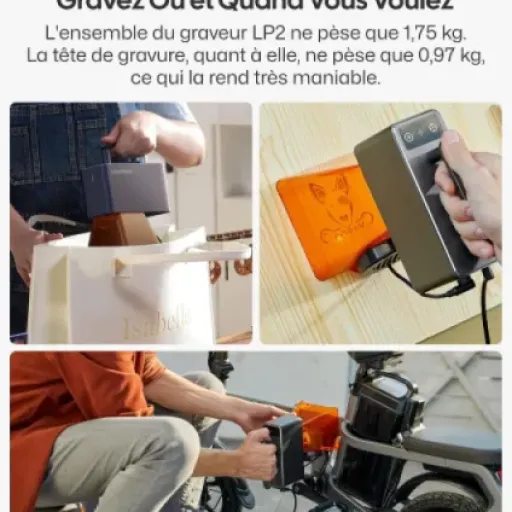 Test LaserPecker LP2 : le graveur laser portable qui vise le « plug and play » (mais pas pour tout le monde)