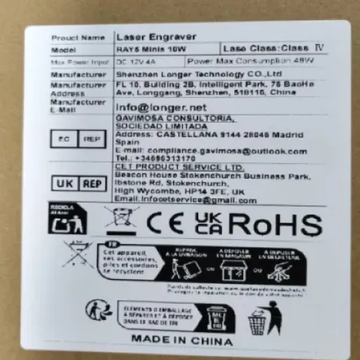 Test Longer Ray5 miniS 10W : un petit graveur laser sérieux pour débuter (si vous savez dans quoi vous vous lancez)