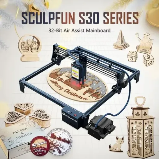 Test SCULPFUN S30 Pro Max : un graveur laser 20W sérieux pour le DIY, mais pas plug-and-play