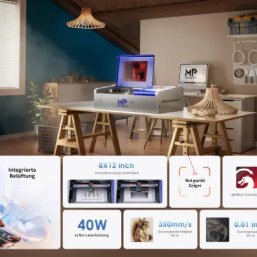 Test Monport Graveur Laser CO2 40W : un vrai CO2 pas cher, mais avec quelques compromis