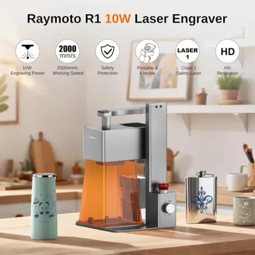 Test Raymoto R1 10W : un petit graveur laser qui fait le job à la maison